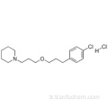 Piperidin, 1- [3- [3- (4-klorofenil) propoksi] propil] -, hidroklorür CAS 903576-44-3